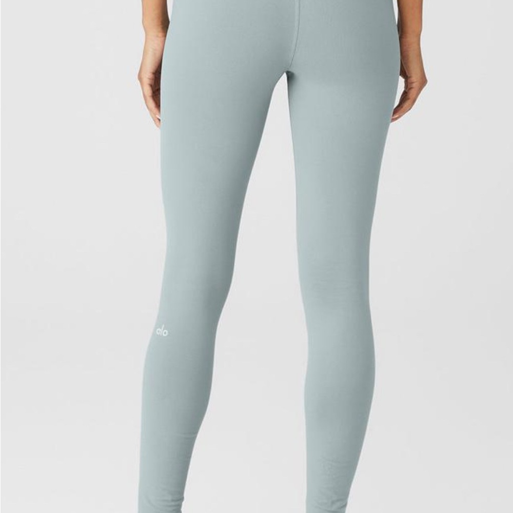 ALO Yoga Soft Blue High-Waist Leggings